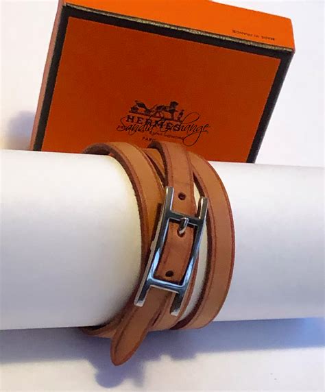 hermes leather initial bracelet|authentic hermes bracelets online.